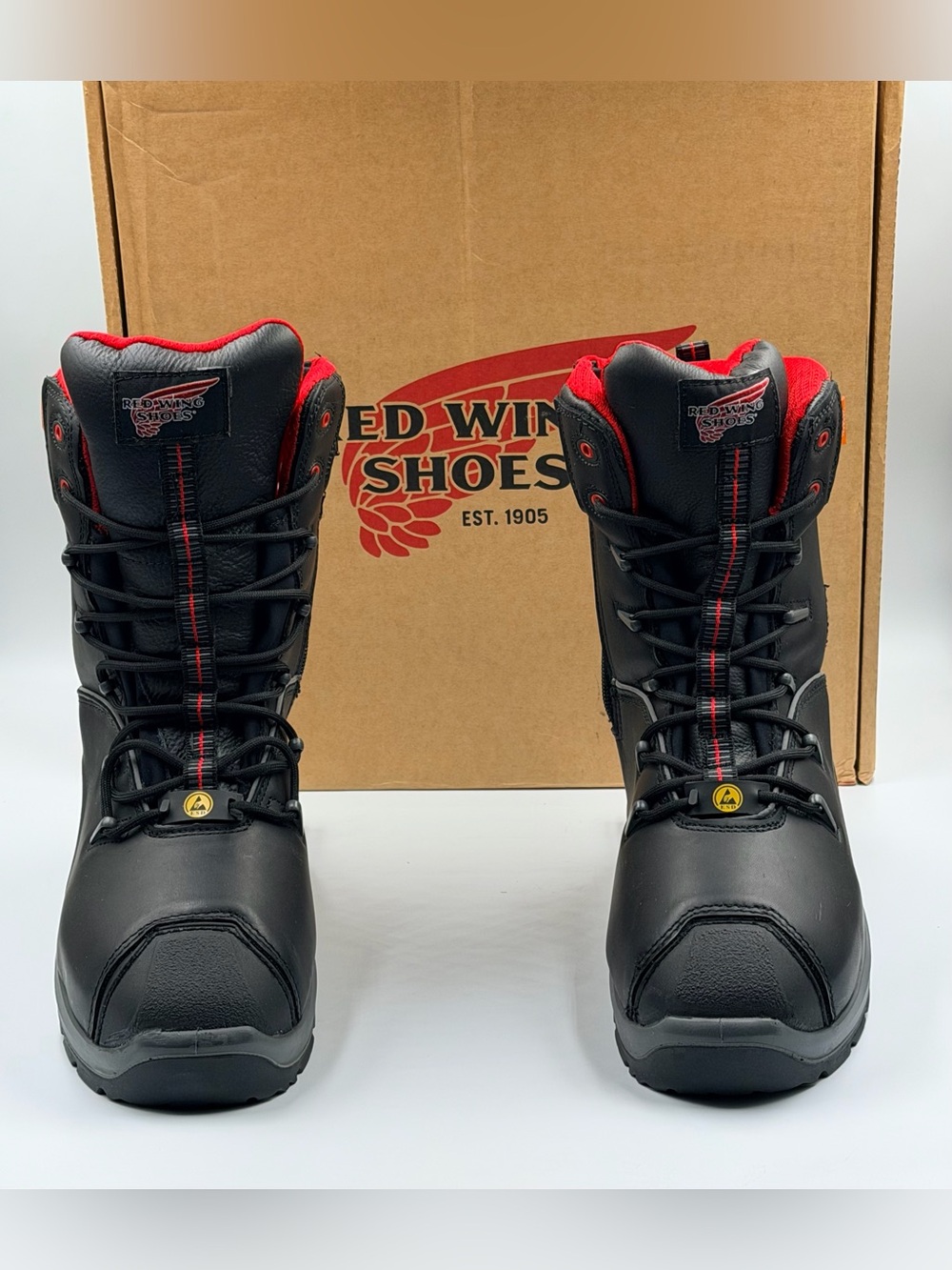 Red Wing Petroking 8 Inch 3206 Waterproof Safety Work Boots